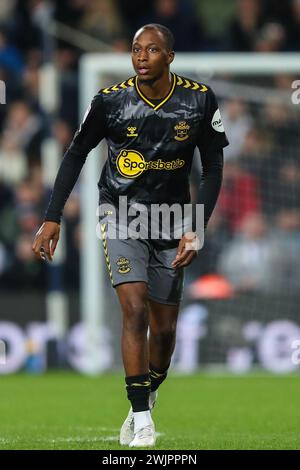 West Bromwich, Großbritannien. Februar 2024. Joe Aribo aus Southampton während des Sky Bet Championship Matches West Bromwich Albion vs Southampton at the Hawthorns, West Bromwich, Großbritannien, 16. Februar 2024 (Foto: Gareth Evans/News Images) in West Bromwich, Großbritannien am 16. Februar 2024. (Foto: Gareth Evans/News Images/SIPA USA) Credit: SIPA USA/Alamy Live News Stockfoto