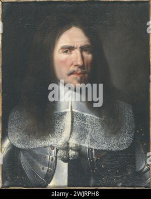 Laut Philippe de Champaigne. Henri de la Tour d'Auvergne, viscount von Turenne (1611-1675). Paris, Carnavalet Museum. Französische Schule, französischer marechal, Soldat, Porträt Stockfoto