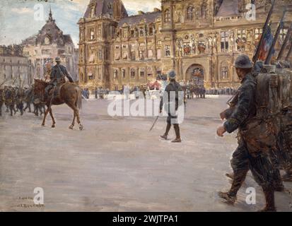 Joseph-Félix Bouchor (1853-1937). "Die Beerdigung von General Gallieni (1849-1916), 1. Juni 1916". Öl auf Holz. Paris, Carnavalet Museum. 32938-11 zu Pferd, Franzosen bewaffnet, Kavallerie, Reiter, offizielle Zeremonie, Verunreinigung, Defekt, Fassade, Beerdigungen, General Francais, großer Krieg, Krieg 1914-1918 14-18, Rathaus von Paris, Öl auf Holz, 4. 4. 4. 4. 4. 4. 4. 4. 4. 4. 4. 4. 4. 4. 4. 4. 4. 4. 4. 4 4. 4. 4. 4. 4. 4. 4. 4. 4. 4. 4 4. 4. 4. 4. 4. 4. 4. 4. 4. 4. 4 4. 4. 4. 4. 4. 4. 4. 4. 4. 4. 4 4. 4. 4. 4. 4. 4. 4. 4. 4. 4. 4 4. 4. 4. 4. 4. 4. 4. 4. 4. 4. 4 4. 4. 4. 4. 4. 4. 4. 4. 4. 4. 4 4. 4. 4. 4. 4. 4. 4. 4. 4. 4. 4 4. 4. 4. 4. 4. 4. 4. 4. 4. 4. 4 4. 4. 4. 4. 4. 4. 4. 4. 4. 4. 4 4. 4. 4. 4. 4. 4. 4. 4. 4. 4. 4 4. 4. 4. 4. 4. 4. 4. 4. 4. 4. 4 4. 4. 4. 4. 4. 4. 4. 4. 4. 4. 4 4. 4. 4. 4. 4. 4. 4. 4. 4 Stockfoto