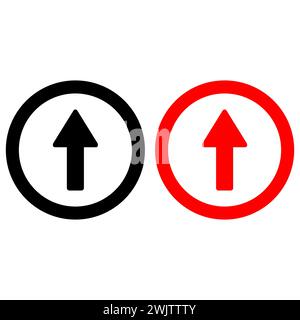 Symbol „Download hochladen“. Symbol für Upload-Vektor, Symbol für Cloud-Speicher. Moderne, einfache, flache Vektorgrafik für Websites oder mobile Apps. Cloud-Download und Stock Vektor