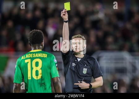 16. Februar 2024, Turners Cross, Cork, Irland - League of Ireland First Division: Cork City FC 2 - Kerry FC 0 Stockfoto