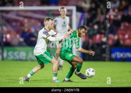 16. Februar 2024, Turners Cross, Cork, Irland - League of Ireland First Division: Cork City FC 2 - Kerry FC 0 Stockfoto