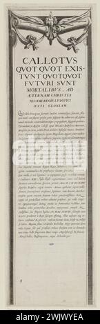 Jacques Callot (1592-1635). 'LA ROCHELLE Seat', Seitenrand, erste Grenze von oben nach rechts (Lieure 661, Meaume 520). Ätzen. 1629-1630. Museum der Schönen Künste der Stadt Paris, Petit Palais. 99596-31 Christentum, politischer Konflikt, religiöser Konflikt, 30 Jahre Krieg, Kampf, Protestantismus, Revolte Hugenote, Belagerung de la Rochelle, XVIIEM XVII. 17. 17. 17. Jahrhundert, Stich Stockfoto