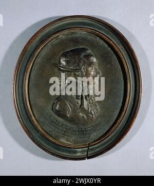 Ruhierre. Maximilien Robespierre (1758–1794), französischer Politiker. Paris, Carnavalet Museum. 39480-7 Konvent, französischer Politiker, Profil, Porträt, französische Revolution Stockfoto