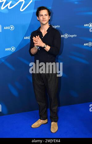 Tim Oliver Schultz bei der ARD Blue Hour 2024 im Rahmen der Berlinale 2024 im Hotel Telegraphenamt. Berlin, 16.02.2024 *** Tim Oliver Schultz bei der ARD Blue Hour 2024 im Rahmen der Berlinale 2024 im Hotel Telegraphenamt Berlin, 16 02 2024 Foto:XC.xNiehausx/xFuturexImagex Blue Hour 4353 Stockfoto