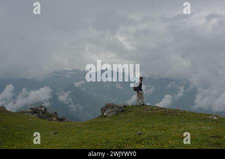 Alpenzone himalaya Region in Pakistan Stockfoto