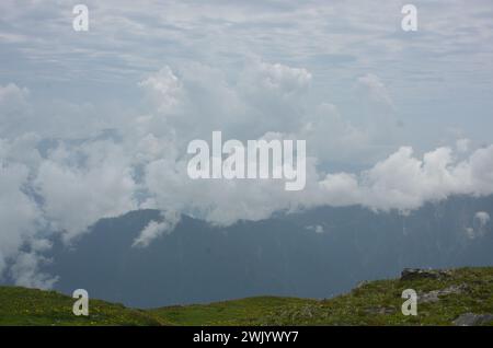 Alpenzone himalaya Region in Pakistan Stockfoto