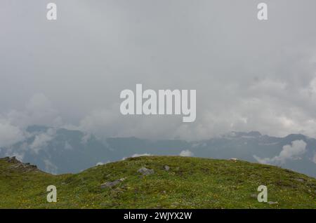 Alpenzone himalaya Region in Pakistan Stockfoto