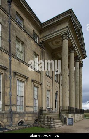 Bilder von Attingham Park Stately Home in der Nähe von Shrewsbury Shropshire, Gebäude und Park der Klasse I Stockfoto