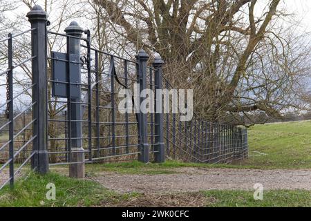 Bilder von Attingham Park Stately Home in der Nähe von Shrewsbury Shropshire, Gebäude und Park der Klasse I Stockfoto