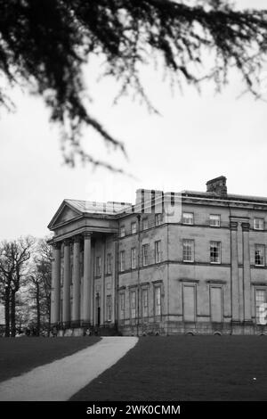 Bilder von Attingham Park Stately Home in der Nähe von Shrewsbury Shropshire, Gebäude und Park der Klasse I Stockfoto