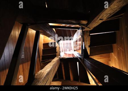 Architektur und historische Sehenswürdigkeiten der kroatischen Hauptstadt Zagreb. Stockfoto