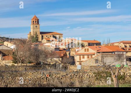 Terriente ist ein kleines Dorf in der spanischen Provinz Teruel Stockfoto