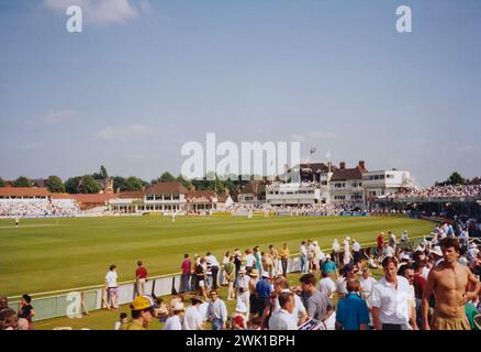 Trent Bridge Cricket Ground in Nottingham, East Midlands, England – Sommer 1991 Stockfoto