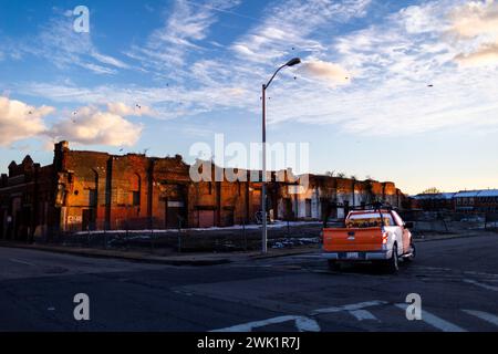 Baltimore, Maryland, USA. Februar 2024. Baltimore Traction Company Druid Hill Powerhouse, Samstag, 17. Februar 2024 in Baltimore, Maryland. (Kreditbild: © Eric Kayne/ZUMA Press Wire) NUR REDAKTIONELLE VERWENDUNG! Nicht für kommerzielle ZWECKE! Stockfoto
