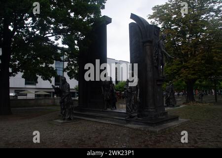 Hannover, 29. Juli 2023: Gottingen Sieben-Denkmal. Stockfoto