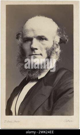 Porträt von C.H. (Charles Henry) Mackintosh (1820–1896), irischem Prediger, Bibelexpositor und Autor. Stockfoto