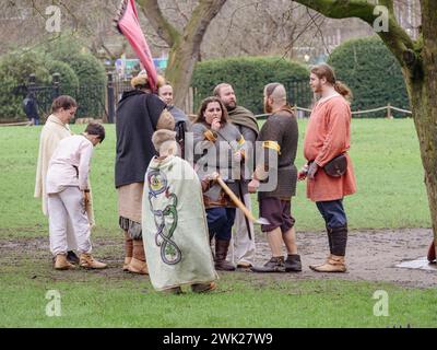 Jorvik Viking Festival in York Stockfoto