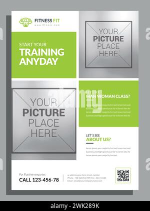 Vektor PSD Corporate Real Estate Business Flyer Printed Ads Vorlage Stock Vektor