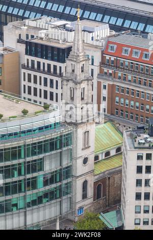 St Vedast alias Foster, London, England, Stockfoto