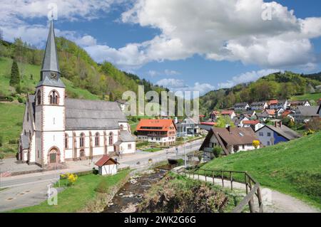 Dorf Bad Peterstal-Griesbach im Ortenaukreis, Schwarzwald, Deutschland Stockfoto