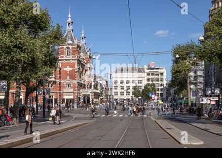 Stadttheater am Leidseplein in Amsterdam. Stockfoto