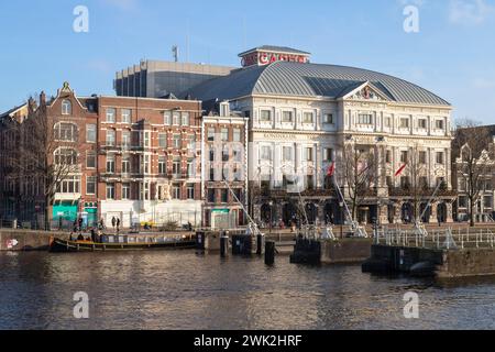 Royal Theater Carré auf der Amstel in Amsterdam. Stockfoto