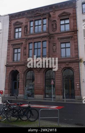 Berlin, Deutschland - 14. Januar 2024: Amt der Deutschen Reichsbahn in den 1930er Jahren Sie wurde vom Reichsverkehrsministerium übernommen Stockfoto