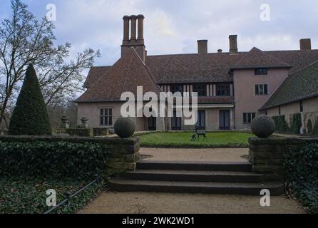 Potsdam, Deutschland - 23. Januar 2024: Im Schloss Cecilienhof fand die Potsdamer Konferenz statt, auf der die Verbündeten das Schicksal des besiegten Dritten REIC verhandelten Stockfoto