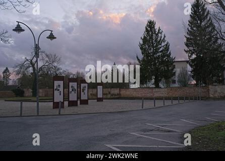 Brandendburg, Deutschland - 26. Januar 2024. Das Alte Gefängnis in Brandenburg war eines der sechs Zentren des NS-Tötungsprogramms Action T4 (Euthanasie) Stockfoto