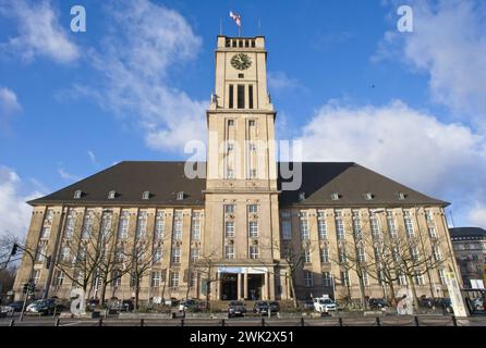 Berlin – 1. Februar 2024: Das Rathaus Schoneberg war der Ort, an dem US-Präsident John F. Kennedy am 26. Juni 1963 sprach und Ich bin e erklärte Stockfoto