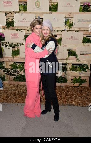 Brigitte Zeh und Stefanie Stappenbeck beim MEDIENBOARD bei den 74. Internationale Filmfestspiele in Berlin 17.02.2024 *** Brigitte Zeh und Stefanie Stappenbeck beim MEDIENBOARD DER Internationalen Filmfestspiele Berlin 74 17 02 2024 Stockfoto