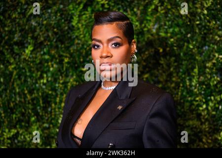 London, Großbritannien. Samstag, 17. Februar 2024. Fantasia Barrino nahm an der Charles Finch and Chanel 2024 Pre-BAFTA Party im Hertford Street Club in London Teil. Das Foto sollte lauten: Matt Crossick/Empics/Alamy Live News Stockfoto