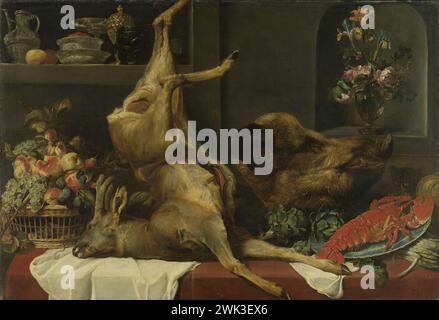 Larder still Life, Frans Snijders, ca. 1616 - ca. 1625 Stockfoto