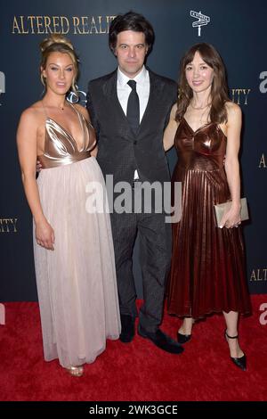 Krista Dane King, Charles Agron und Alyona Khmara beim Special Screening des Kinofilms Altered Reality im Regal LA Live Kino. Los Angeles, 17.02.2024 *** Krista Dane King, Charles Agron und Alyona Khmara bei der Sondervorführung des Films Altered Reality im Regal LA Live Cinema Los Angeles, 17 02 2024 Foto:xD.xStarbuckx/xFuturexImagex Reality 4277 Stockfoto