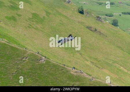 ZM323 - Royal Air Force Beech T-6C Texan T1 an der Machschleife Stockfoto