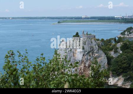 Castel ecchio, Duino Stockfoto