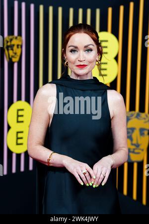 Arielle Free nimmt an den BAFTA Film Awards 2024 in der Royal Festival Hall im Southbank Centre in London Teil. Bilddatum: Sonntag, 18. Februar 2024. Stockfoto