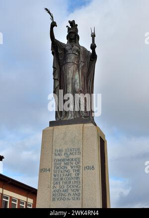 Troon War Memorial Stockfoto