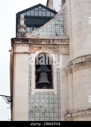 Igreja Paroquial de São Nicolau e São Julião, Kirche des Heiligen Nikolaus, Lissabon, Lisboa, Lissabon, Lisszabon, Portugal Stockfoto