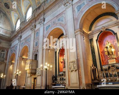 Igreja Paroquial de São Nicolau e São Julião, Kirche des Heiligen Nikolaus, Lissabon, Lisboa, Lissabon, Lisszabon, Portugal Stockfoto