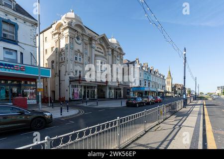 Llandudno North Wales vereinigtes Königreich 01. August 2022 das Palladium war früher ein Theater in Llandudno , der Front des Palladium-öffentlichen Hauses jetzt Stockfoto