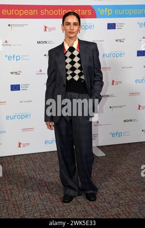 Valentina Belle Italien bei der Präsentation der 27. European Shooting Stars 2024 auf der Berlinale 2024 / 74. Internationale Filmfestspiele Berlin im Mövenpick Hotel. Berlin, 18.02.2024 *** Valentina Belle Italy bei der Präsentation der 27 European Shooting Stars 2024 auf der Berlinale 2024 74 Berlin International Film Festival im Mövenpick Hotel Berlin, 18 02 2024 Foto:XC.xNiehausx/xFuturexImagex Shooting Stars 4254 Stockfoto