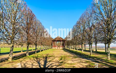 Schlossgärten von Saint Germain en Laye bei Paris in Yvelines, Frankreich Stockfoto