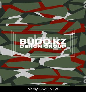 Design Textil Camouflage nahtlose Struktur Stock Vektor