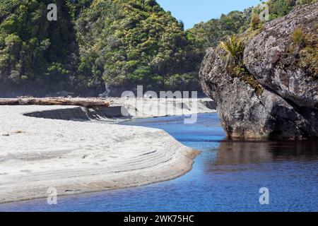 Ship Creek, Neuseeland Stockfoto