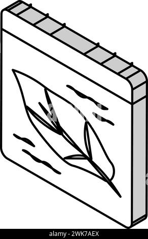 Herbst halloween isometrische Icon Vektor Illustration Stock Vektor