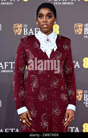 Lashana Lynch bei der Verleihung der BAFTA Film Awards 2024 / 77. British Academy Film Awards in der Royal Festival Hall. London, 18.02.2024 *** Lashana Lynch bei den BAFTA Film Awards 2024 77th British Academy Film Awards in der Royal Festival Hall London, 18 02 2024 Foto:XS.xVasx/xFuturexImagex bafta2024 4357 Stockfoto