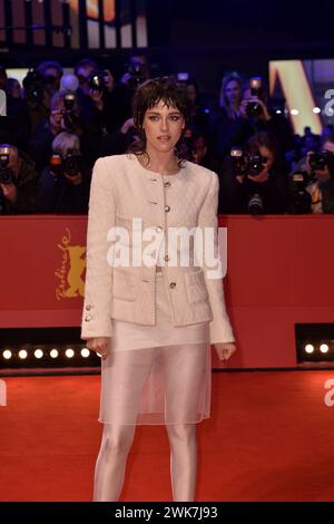 Kristen Stewart bei der Premiere Love Lies Bleeding bei den 74. Internationale Filmfestspiele in Berlin 18.02.2024 *** Kristen Stewart bei der Love Lies Bleeding Premiere auf den Internationalen Filmfestspielen Berlin 74 18 02 2024 Stockfoto