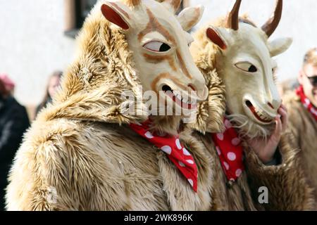 Großer Schwäbisch-Alemannischer Karnevalsumzug Stockfoto